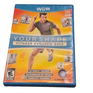 Your Shape Fitness Evolved Nintendo Wii U Ubisoft Exercise Game Complete